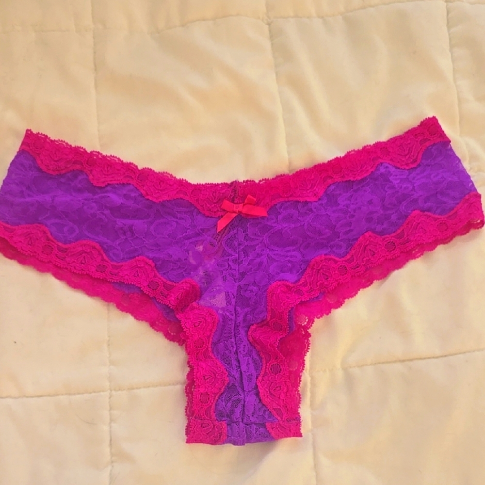 Lace Women's Intimates in Purple and Pink